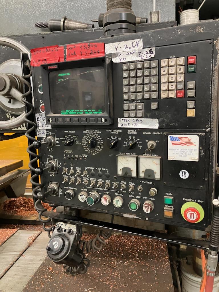 Kuraki KBT-1105DX, 1985, BORING MILLS, HORIZ, TABLE TYPE CNC & NC